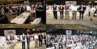 INAUGURA EN MATAMOROS, EL ALCALDE MARIO LÓPEZ, EXPO-EMPLEO EMPRENDEDOR 2019.