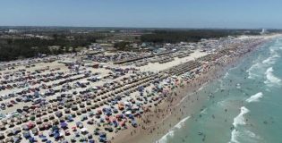 Tamaulipas alcanza nuevo récord de turistas y paseantes durante Semana Mayor.