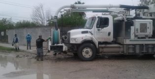 Sanea COMAPA pluvial y drenajes en Balcones de Alcalá, Lázaro Cárdenas y Lucio Blanco