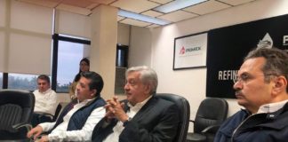 Realizan Presidente de la República y Gobernador recorrido en Refinería de Ciudad Madero.