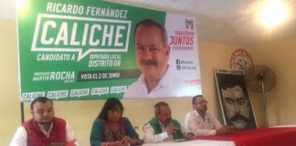 CON GRAN EFERVESCENCIA, ARRANCO CAMPAÑA EL CANDIDATO DEL PRI A LA DIPUTACION LOCAL POR EL VIII DISTRITO.