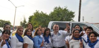 LAS MUJERES DEL VIII DISTRITO VAN CON TODO APOYANDO A ROXANA GÔMEZ PÊREZ.