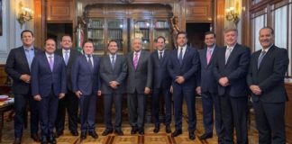 Gobernador de Tamaulipas presente en reunión de mandatarios con el Presidente López Obrador