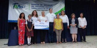 Entregan Recursos, del Programa Escuela Tamaulipeca de Calidad en Madero