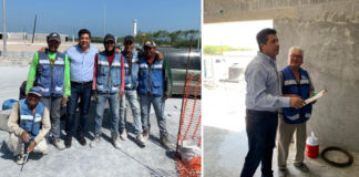 Supervisa Gobernador construcción de viviendas para pescadores en Matamoros