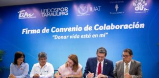 Colabora UAT con DIF Tamaulipas en programa de donación de sangre