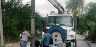 Realiza COMAPA rehabilitación en subcolector de la Pedro J. Méndez