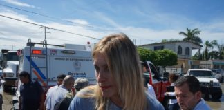 ALCALDESA MAKI ORTIZ, SIEMPRE SOLIDARIA CON SU GENTE, RECORRE ZONAS AFECTADAS POR TORMENTA.