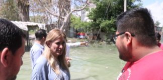 Ayuntamiento De Reynosa intensifica las labores de asistencia en colonias afectadas por inundaciones.