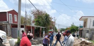 Intensifica COMAPA trabajos de reparación en Territorial Campestre.