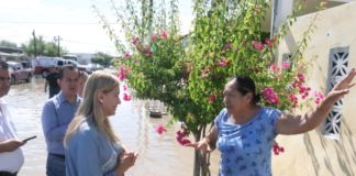 Municipio de Reynosa,instala Centro de Acopio para afectados por inundaciones.