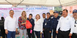 Instaló el Municipio Centro de Acopio para afectados por inundaciones