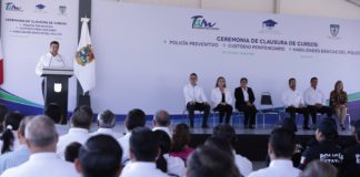 Se gradúan nuevos elementos para Seguridad Pública estatal.
