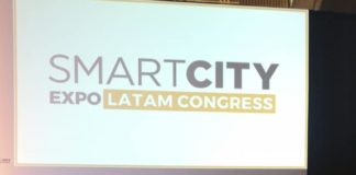 Participa Maki Ortiz en Congreso Smart City Expo LATAM en Puebla.