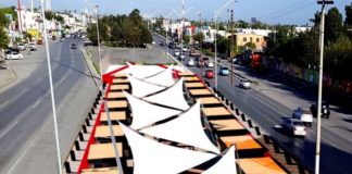 Avanzan trabajos de Parque Lineal Periférico impulsado por alcalde Mario López Hernández.