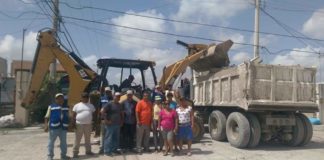 Atiende Municipio con múltiples acciones a zonas afectadas por lluvias.