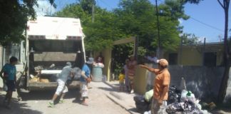 Recorren camiones recolectores el Sector Sur.