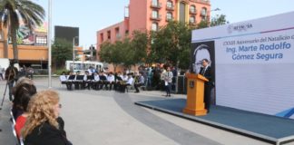 Republicano Ayuntamiento de Reynosa, hace homenaje al Ing, Marte R. Gómez.