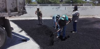 Incrementan en Reynosa labores de bacheo, limpieza y mantenimiento.