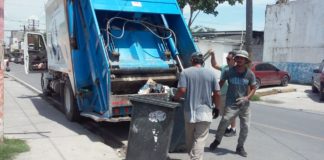 Camiones de recolección atienden Sector Oriente el lunes 15.