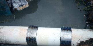 Se repara emisor de cárcamo 22 en Puerta del Sol.