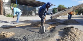 A TRAVÉS DE LA CAMPAÑA DE BACHEO, SE AVANZA  EN LA REHABILITACIÓN DE IMPORTANTES ARTERIAS DE LA CIUDAD.