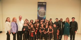 Preside Alcaldesa Maki Ortiz Tercer Encuentro de la Juventud Sinfónica Tamaulipeca.