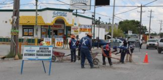 DA SEGUIMIENTO EL  MUNICIPIO DE RIO BRAVO A  REHABILITACIÓN DE ARTERIAS