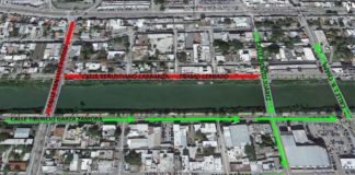 Aviso por cierre del crucero San Luis Potosí y Venustiano Carranza en la Zona Centro.