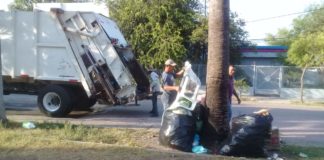 Recolección de basura continúa sin interrupción.