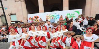 Alcaldesa de Reynosa,Dra.Maki E. Ortiz Dominguez, invitada especial en Festival del Folclor Internacional 2019 en Zacatecas