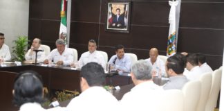 Sostiene reunión Gobernador con responsables de organismos operadores de agua potable.
