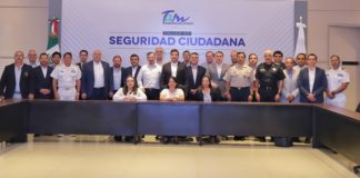Definen Gobierno de Tamaulipas, Fuerzas Federales y Mesas Ciudadanas acciones de seguridad y justicia.