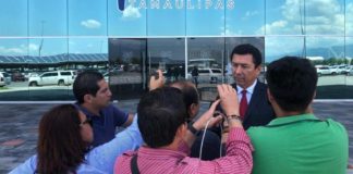 Migración, racismo e inversión de SEDATU en Matamoros, temas tratados por alcalde Mario López con medios de comunicación.