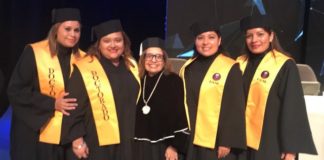 Entregan títulos de doctorado a docentes de Enfermería-Nuevo Laredo.