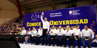 Recibe Rector de la UAT a nueva generación de universitarios.
