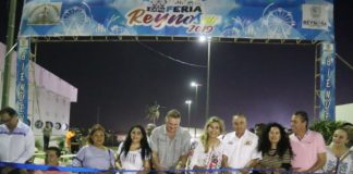 Inaugura Maki Ortiz Expo Feria Reynosa 2019.