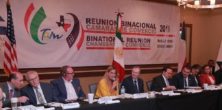 Legislar a favor de Municipios fronterizos propone Maki Ortiz en Reunión Binacional 2019.