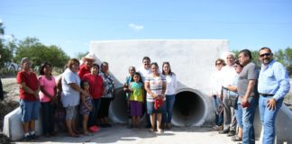 Mas obras de infraestructura social, hace entrega el Presidente Municipal de Rio Bravo Tam.