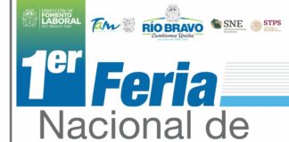 Gobierno Municipal de Rïo Bravo invita a Feria Nacional del Empleo, Río Bravo 2019.