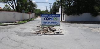 Rehabilita COMAPA caídos en tres colonias .