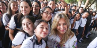Apoyamos la educación de los jóvenes que son el futuro de Reynosa: Maki Ortiz.
