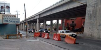 Inicia rehabilitación de caído en bulevar Hidalgo.