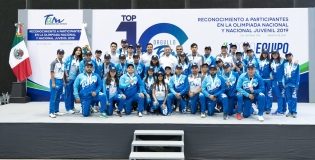 Reconoce Gobernador a deportistas de la Olimpiada Nacional 2019.