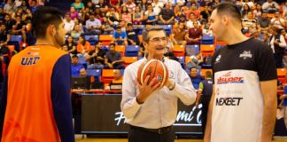 Inaugura Rector torneo 2019-2020 de la liga de baloncesto Sisnova LNBP.