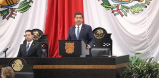 Rinde Francisco García Cabeza de Vaca Tercer Informe de Gobierno.