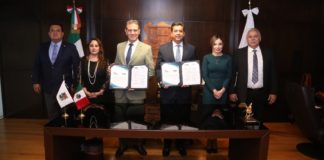 Suscribe Gobierno de Tamaulipas acuerdos con el Instituto Nacional Electoral.