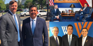 Participa gobernador en Washington en panel de seguridad y desarrollo económico fronterizo.