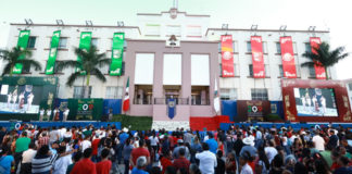 Gobernador desea a tamaulipecos excelente noche mexicana.