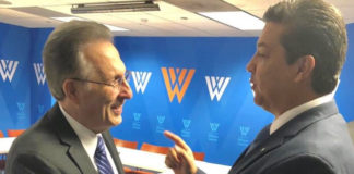 Participa Gobernador en panel de discusión sobre economía, seguridad fronteriza y migración organizado